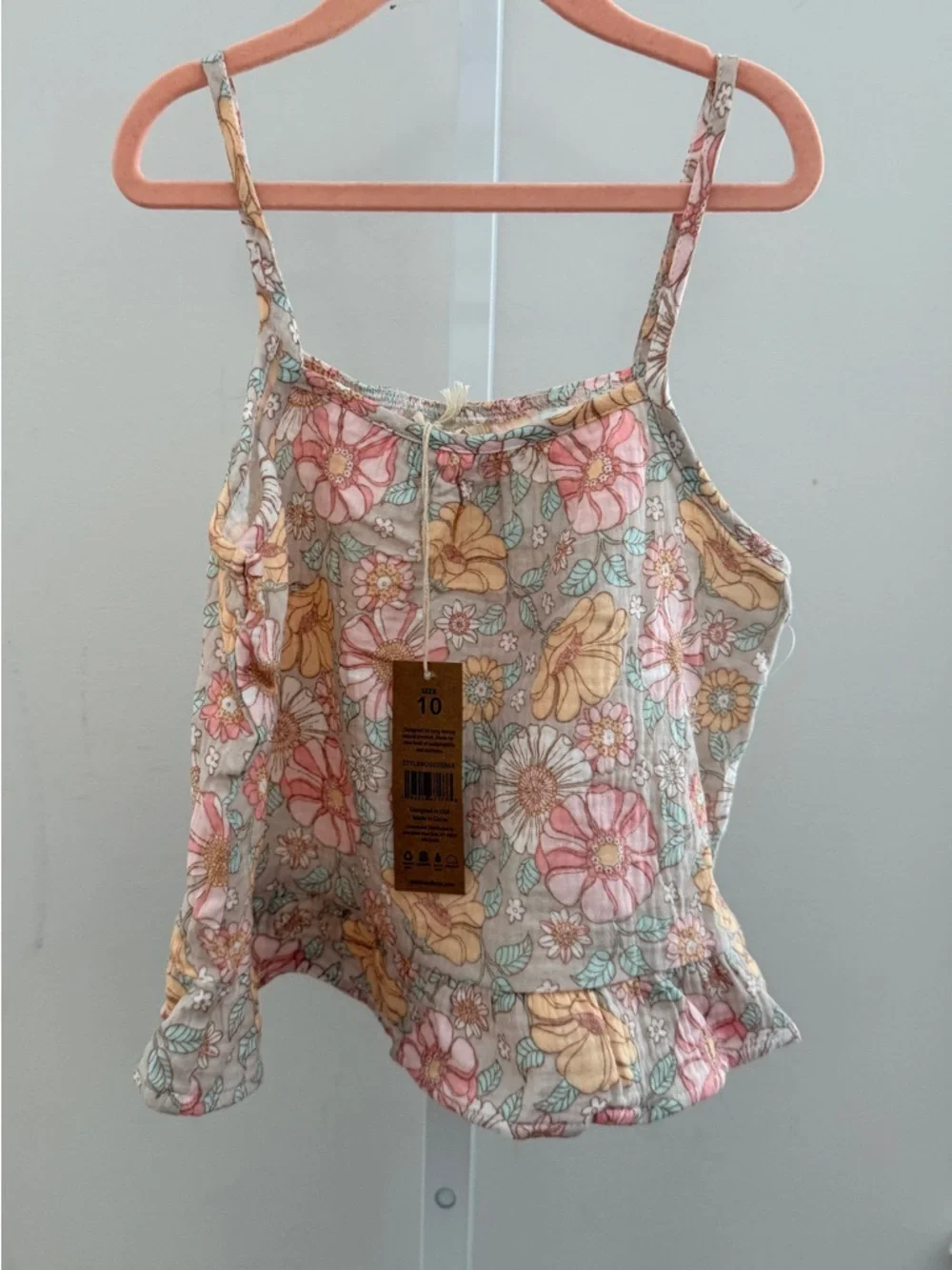 Rabbit and Bear just tank top‎ and pants set