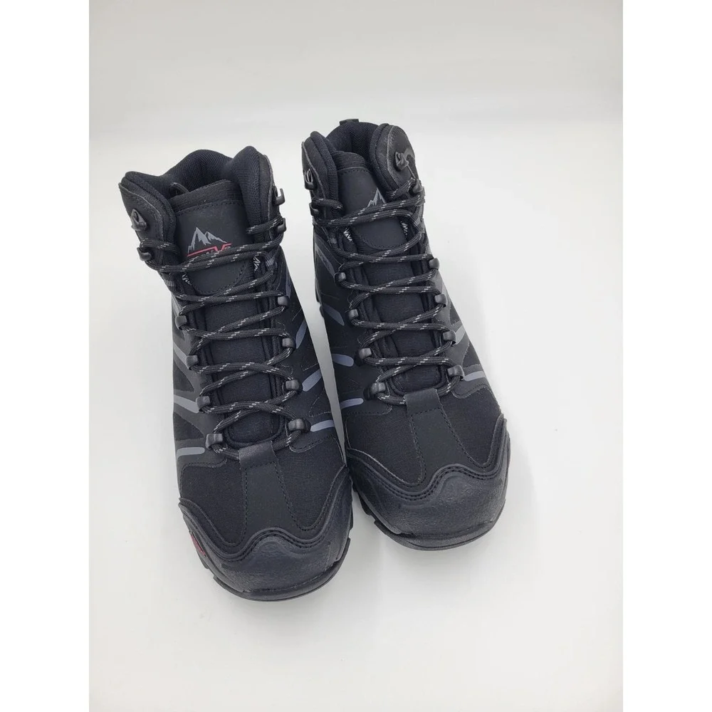 NORTIV‎ 8 Men's Steel Toe Ankle Work Boots Outdoor Safety Waterproof New Sz 9