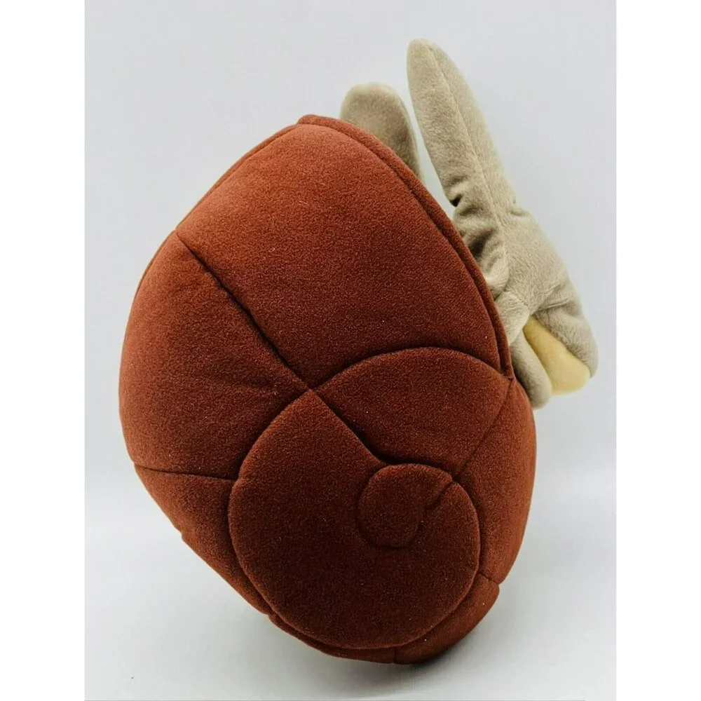 Folkmanis Folktails Brown Snail Shell Hand Puppet Full Body Plush 12‎ Inch