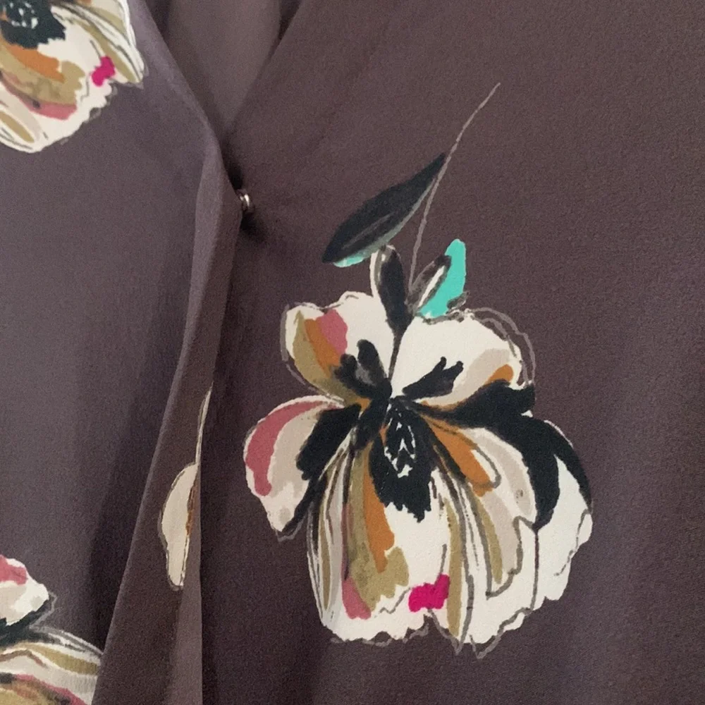 Ann Taylor faux wrap