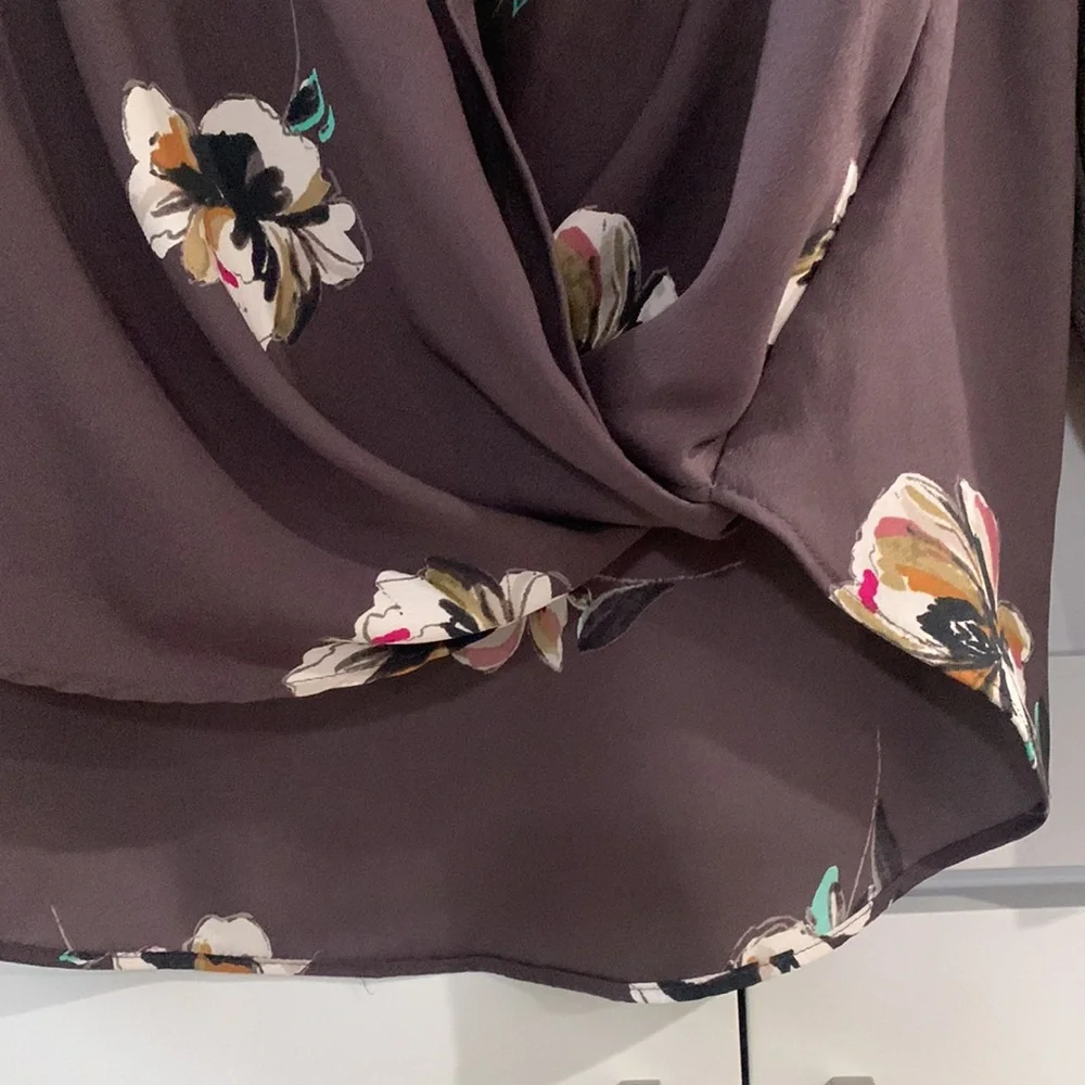 Ann Taylor faux wrap