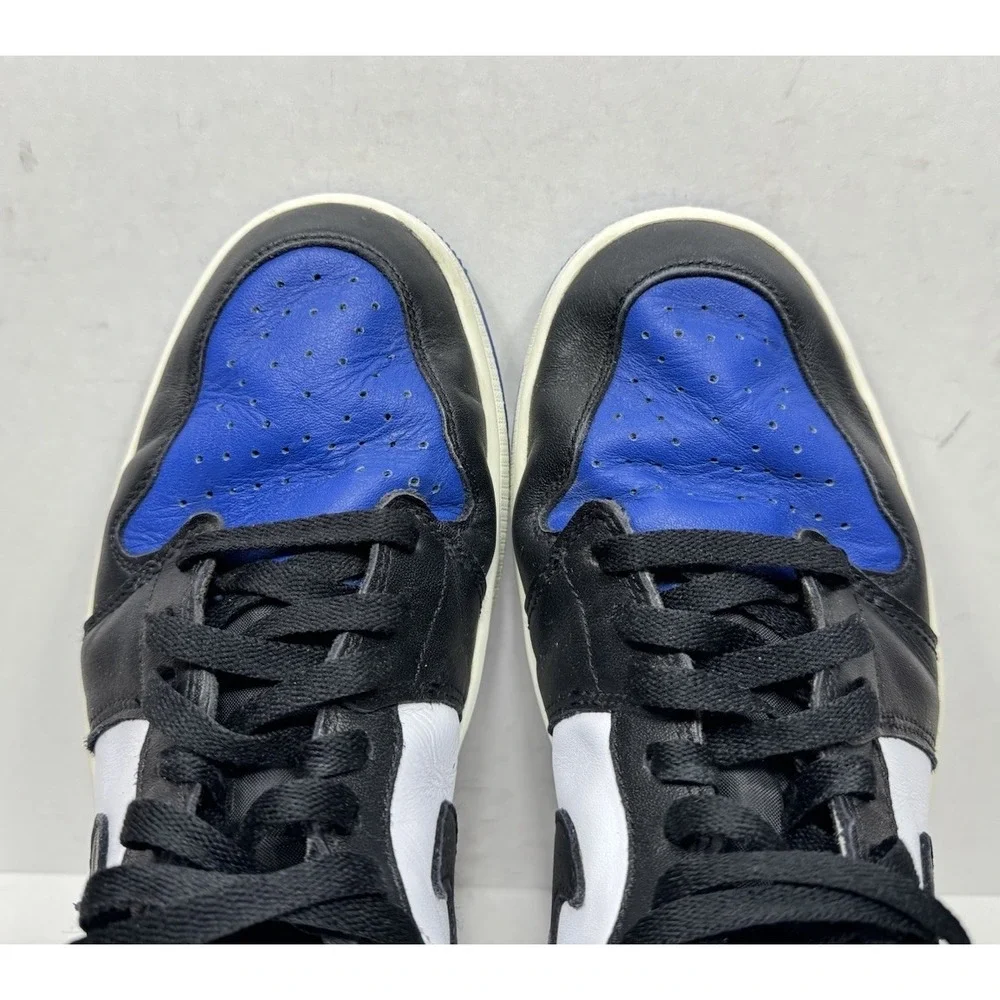 Jordan 1 Low Golf Blue Royal Toe Black Shoe DD9315-102 Men's Sz 10.5