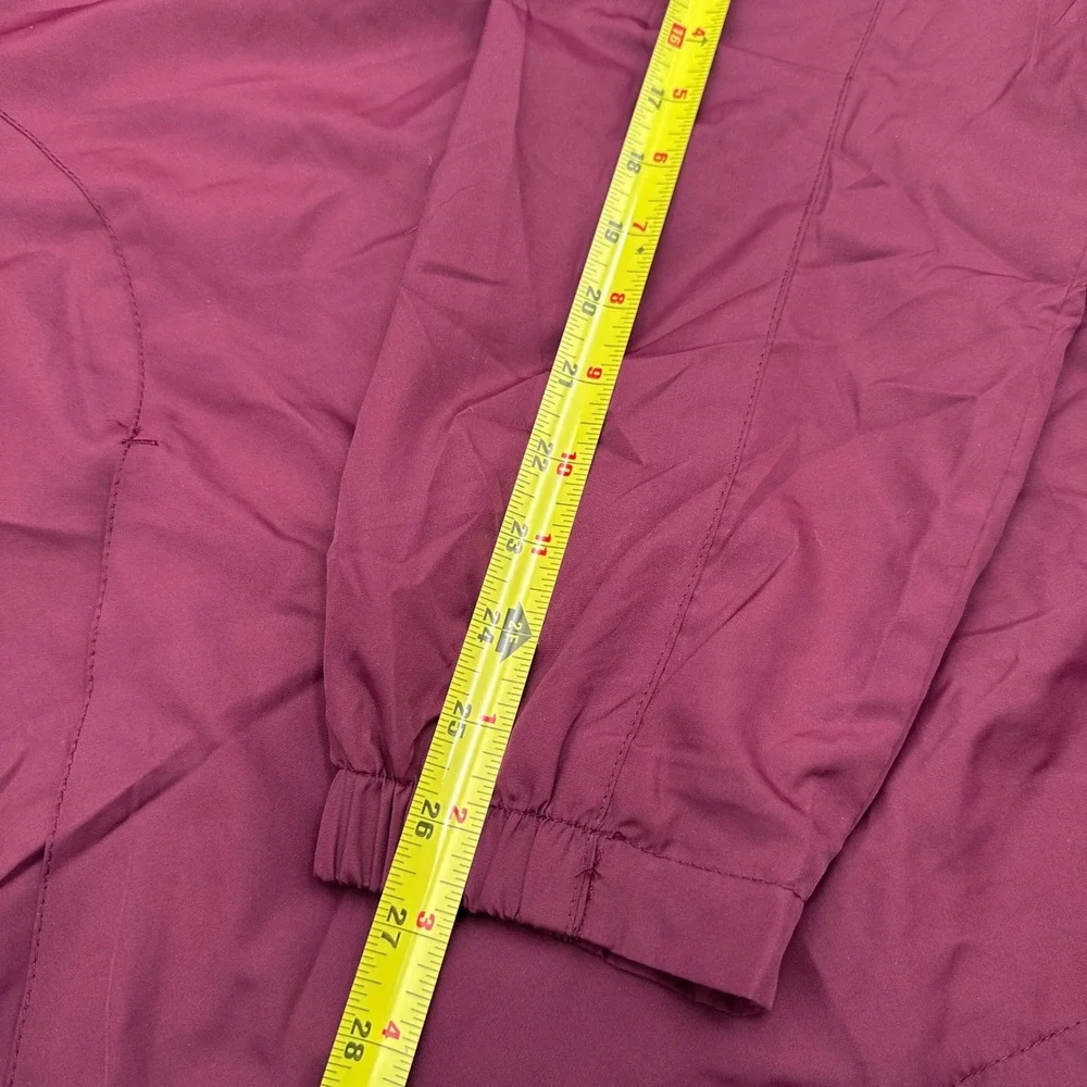 Sport-Tek burgundy windbreaker