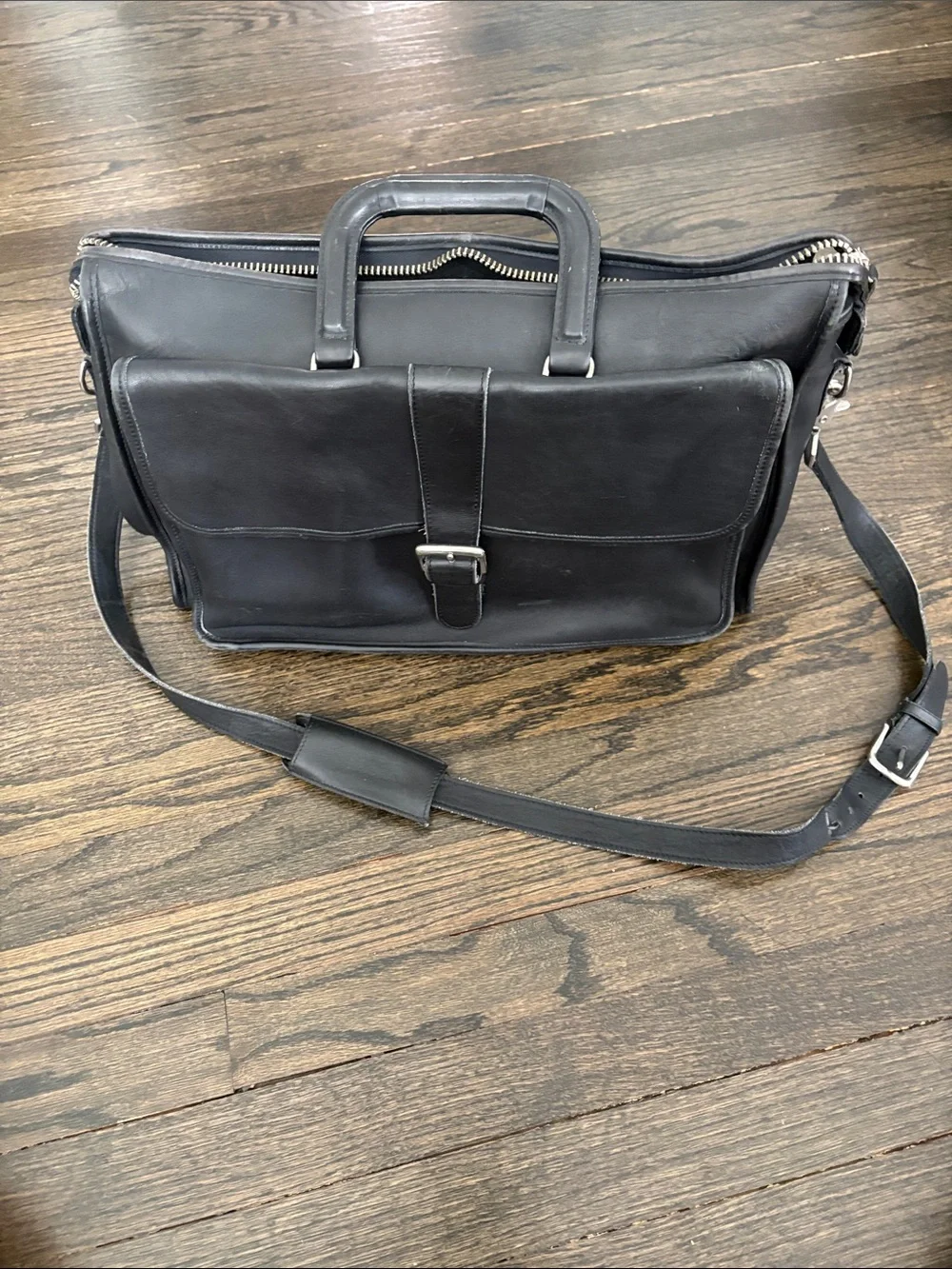 Coach sleek black