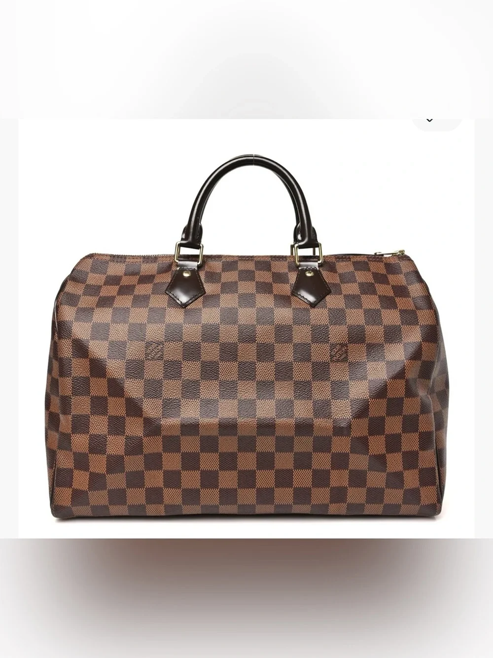 LOUIS VUITTON Damier Ebene Speedy 35
