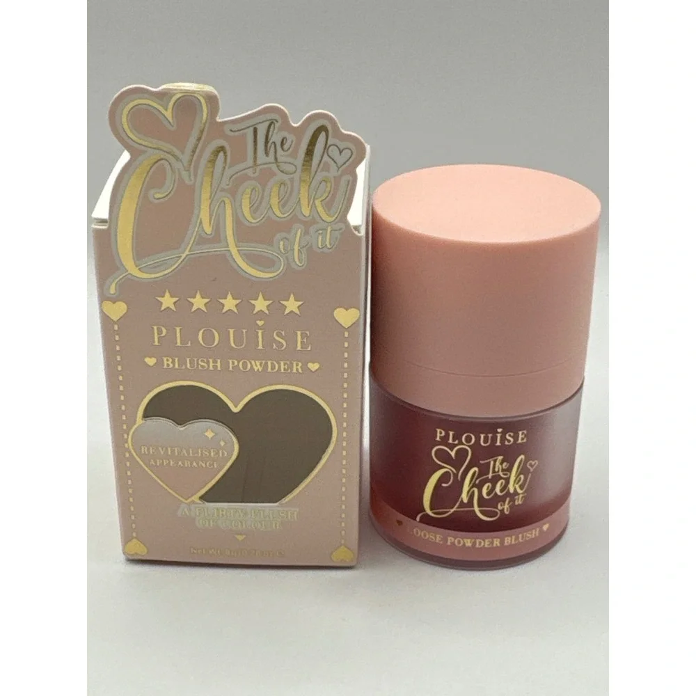 P Louise‎ The Cheek of It Loose Powder Blush Red Velvet 8g New with Box