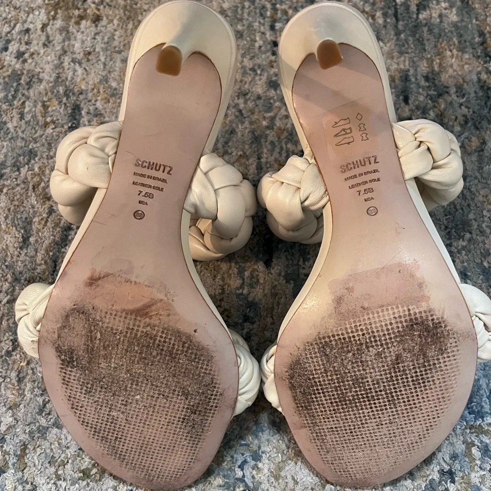 SCHUTZ braided slide