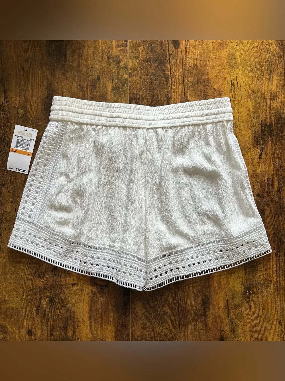 MICHAEL Michael Kors white shorts