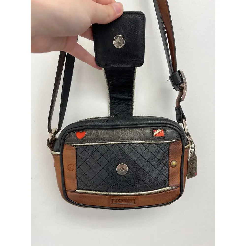 Brighton camera leather