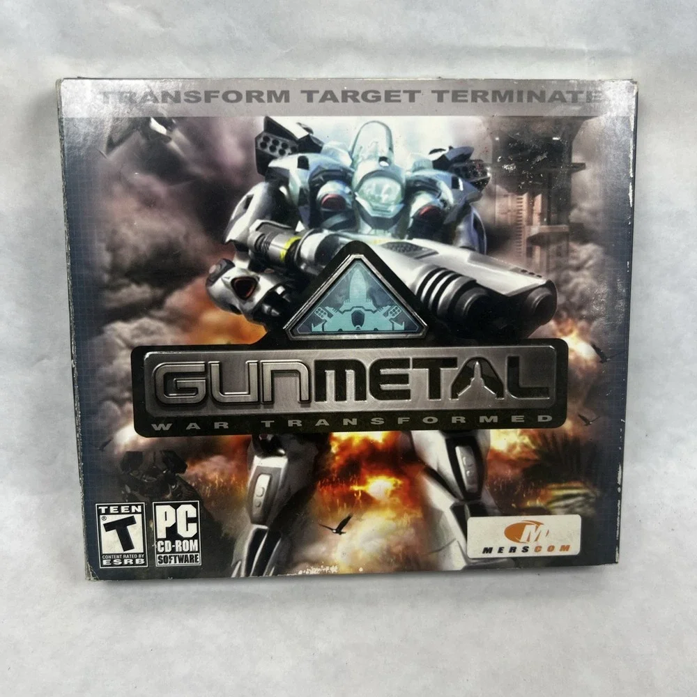 GUNMETAL: War Transformed (2006, PC)‎ Brand New Sealed