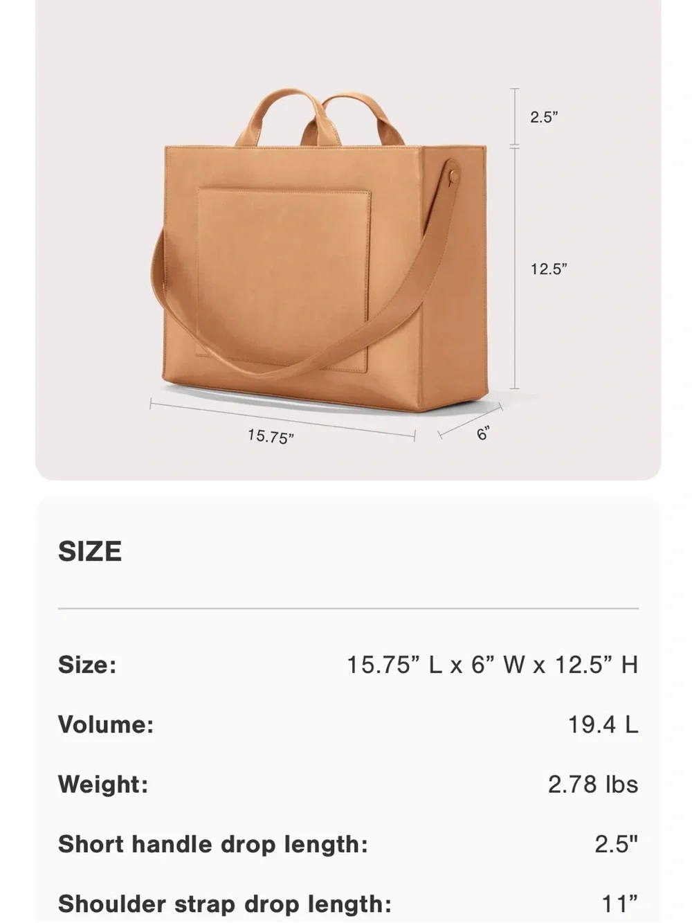 Dagne Dover daily tote