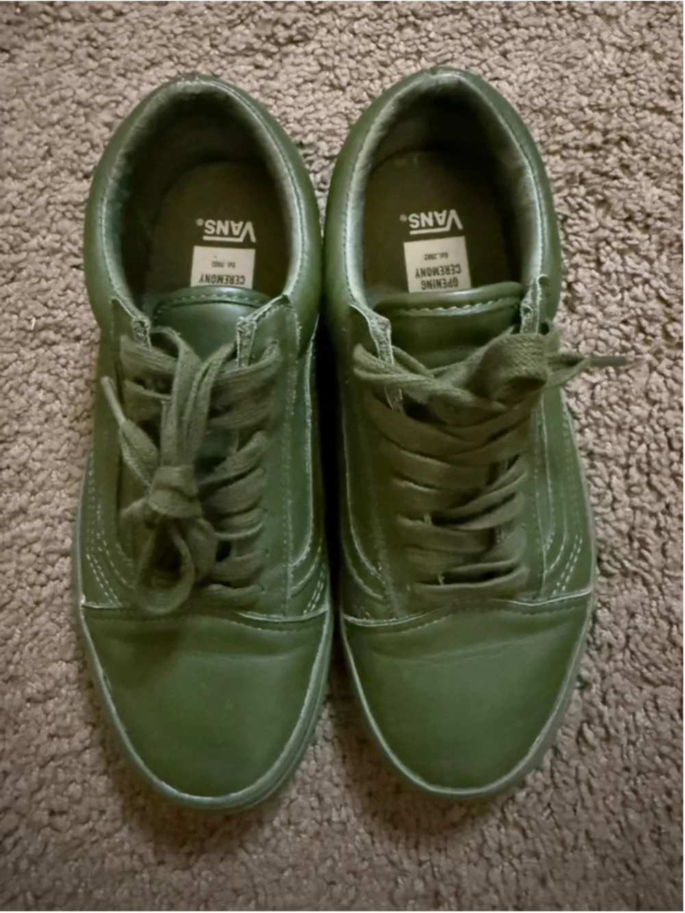 Vans these pre