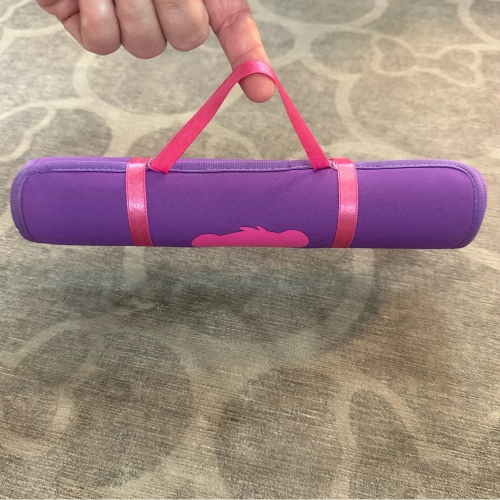 Build-A-Bear purple yoga