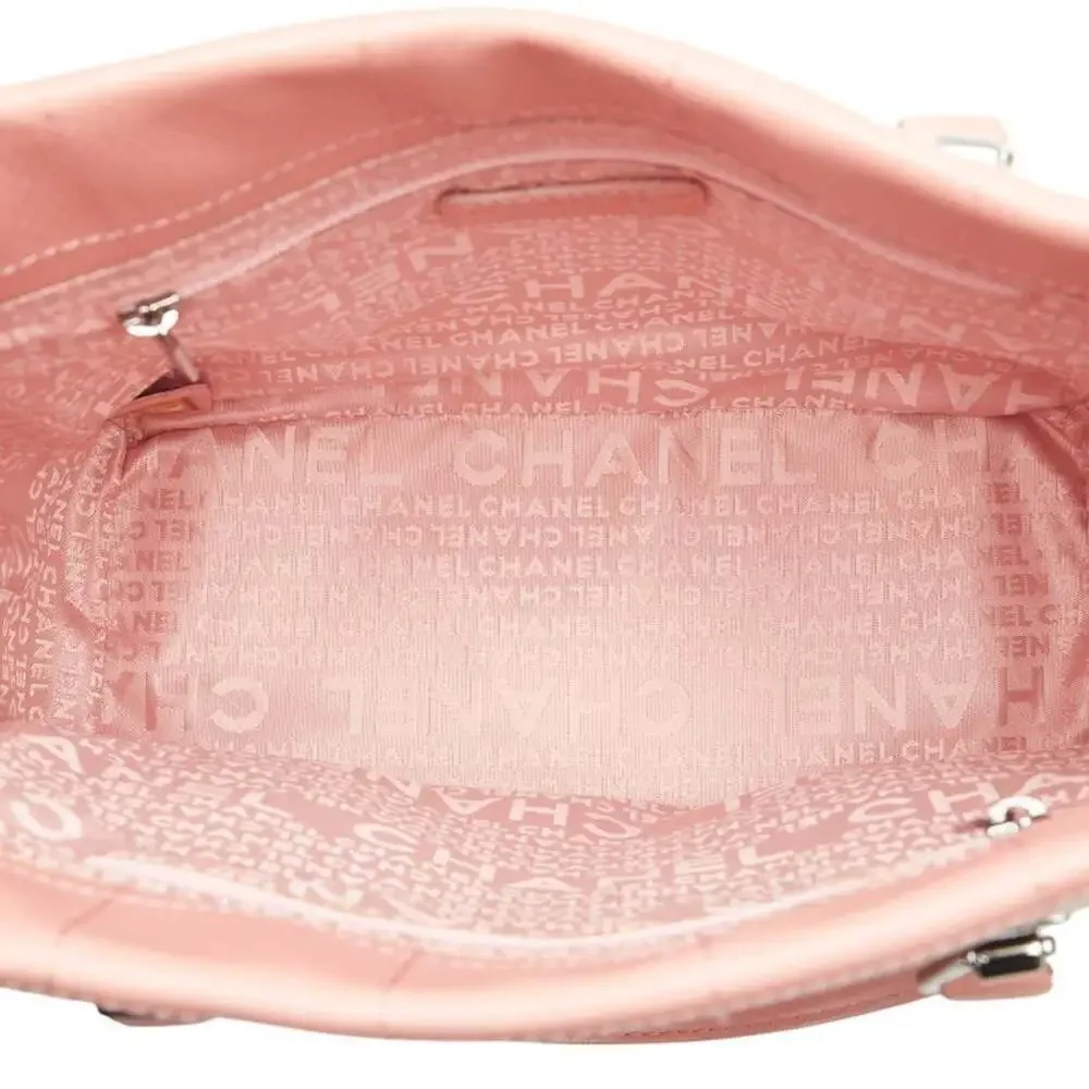 CHANEL Pink Caviar Leather Tote Bag