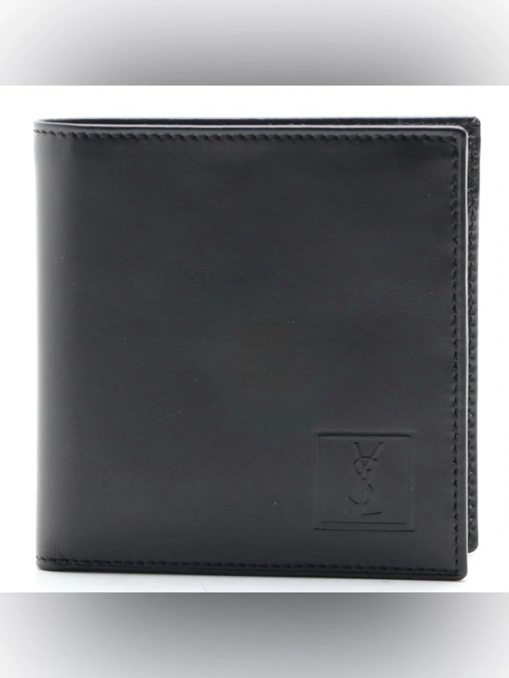 NIB Yves Saint Laurent East/West Wallet In Smooth Leather With Coin Pouch