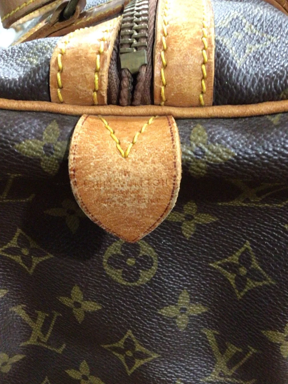 Louis Vuitton Monogram Canvas Handbag or Travel 14 x 7 x 8