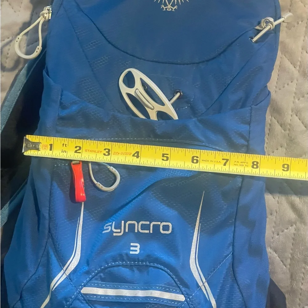 Osprey Syncro 3 hydration backpack blue‎ pre-owned condition