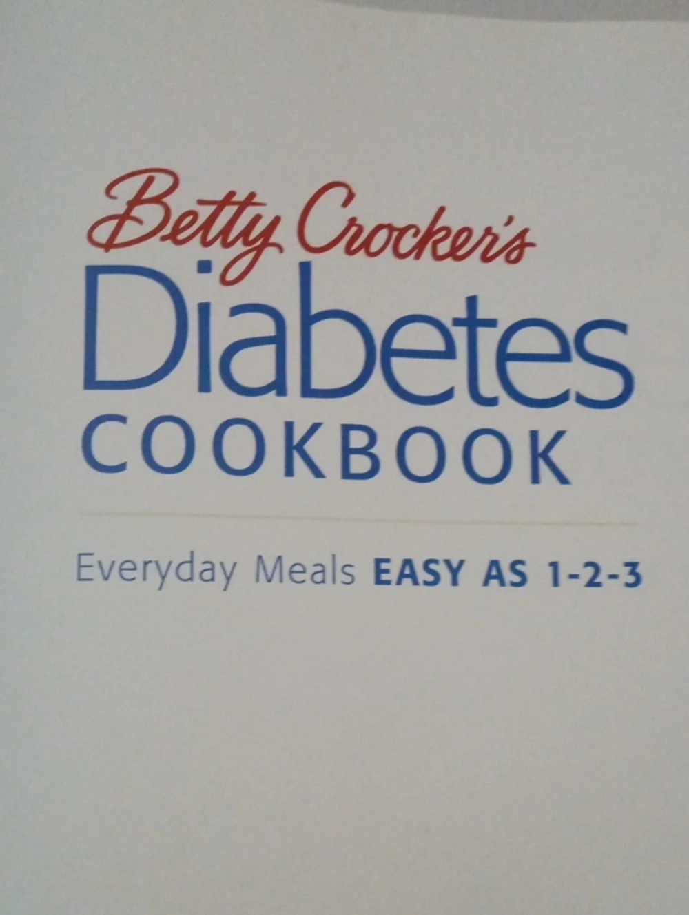 Betty Crocker cookbook betty