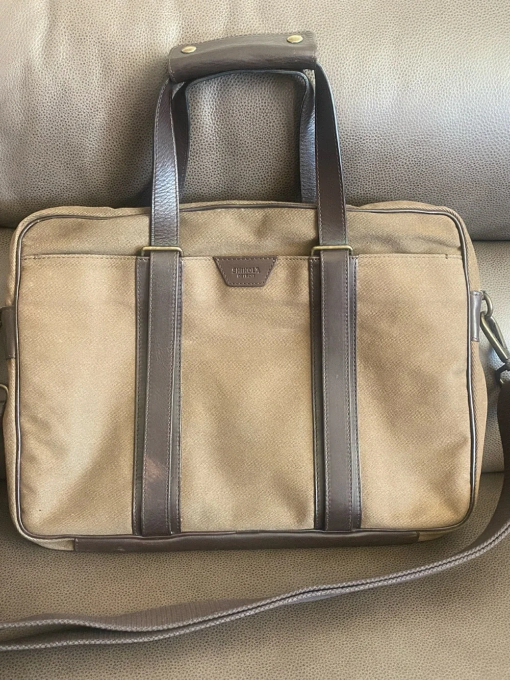 Shinola Tan Canvas 15