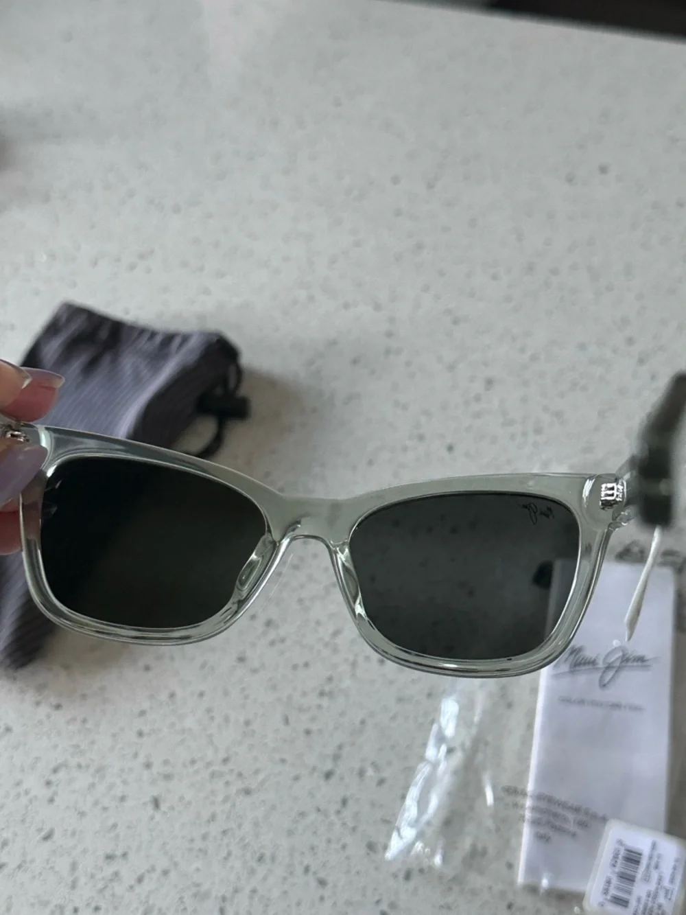 Maui Jim frame shiny