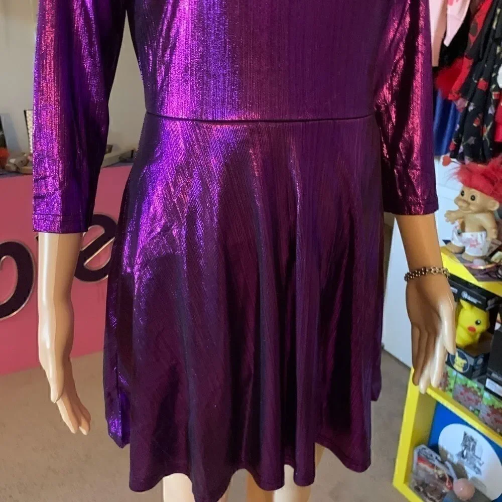 Lulus foiled metallic
