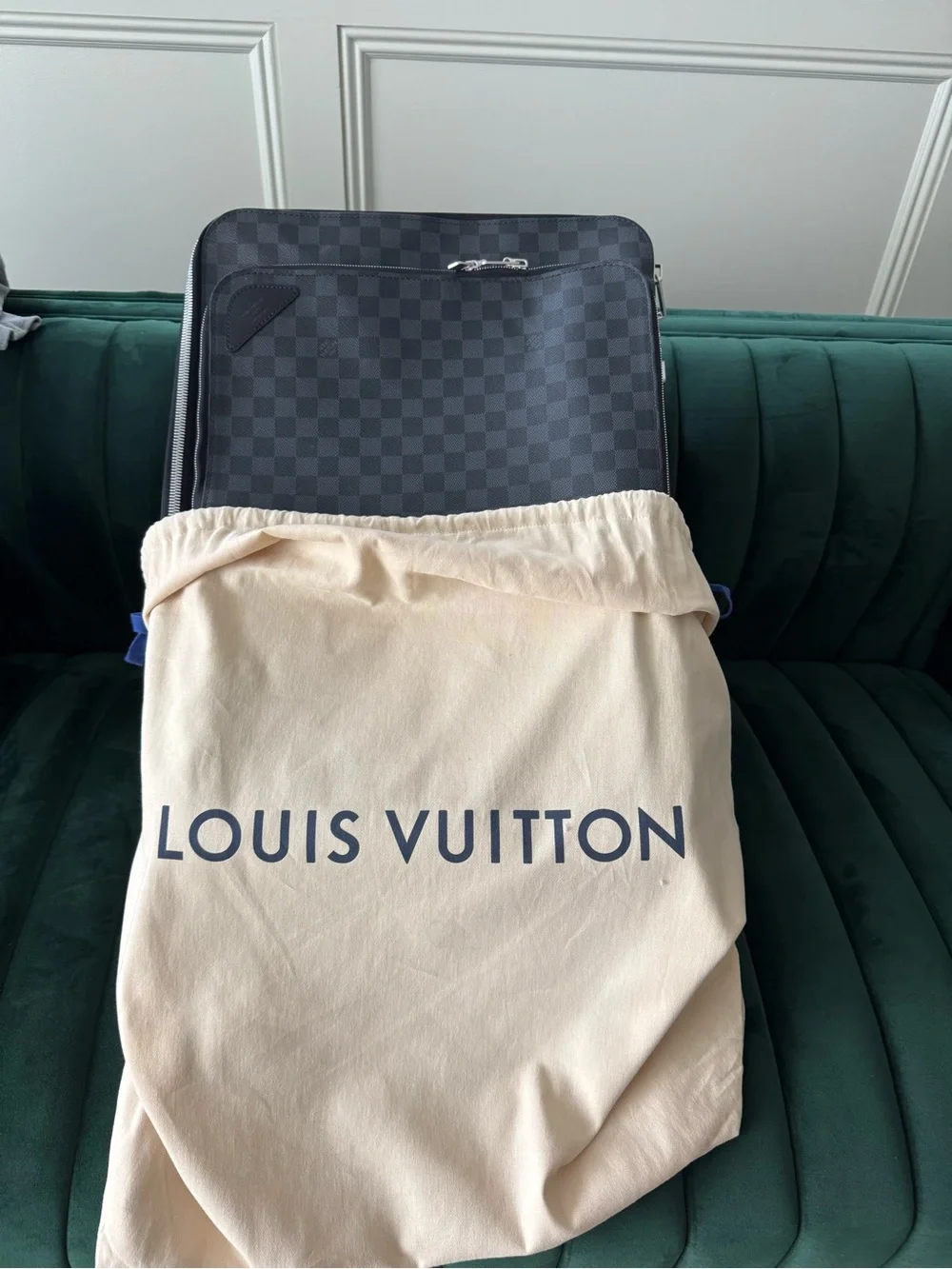 Louis Vuitton sleek black