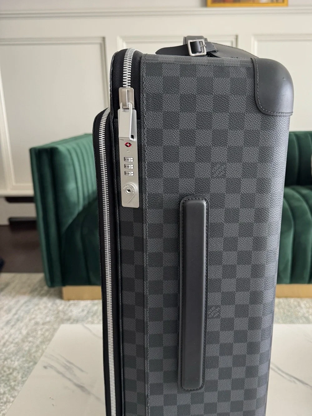 Louis Vuitton sleek black