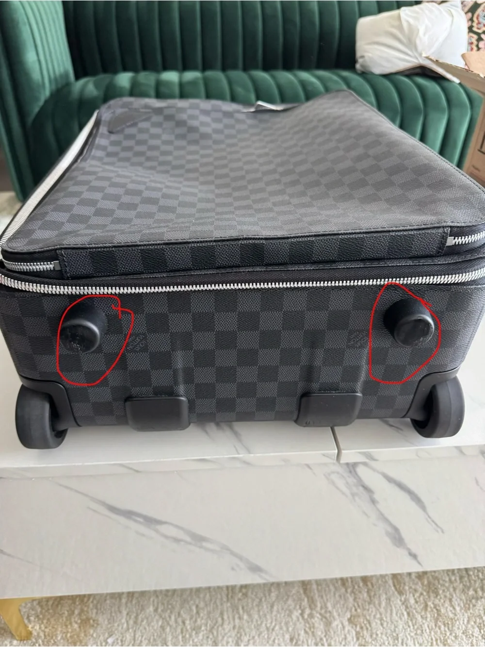 Louis Vuitton sleek black