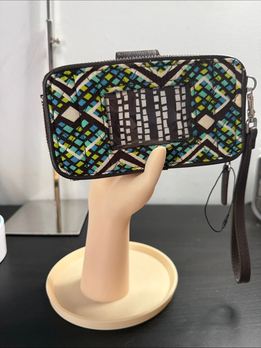 Vera Bradley compact wristlet