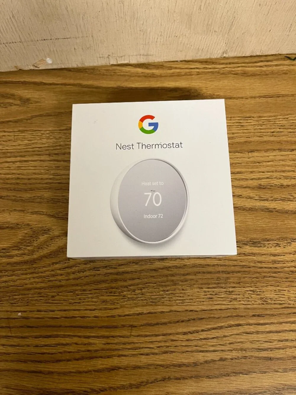 Snow (White) Google Nest Smart Learning Thermostat NEW IN OPEN BOX Wifi HVAC