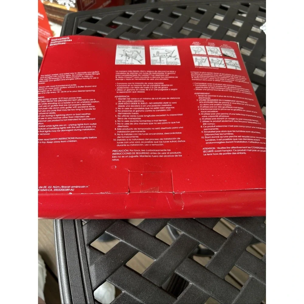 No Ladder new box