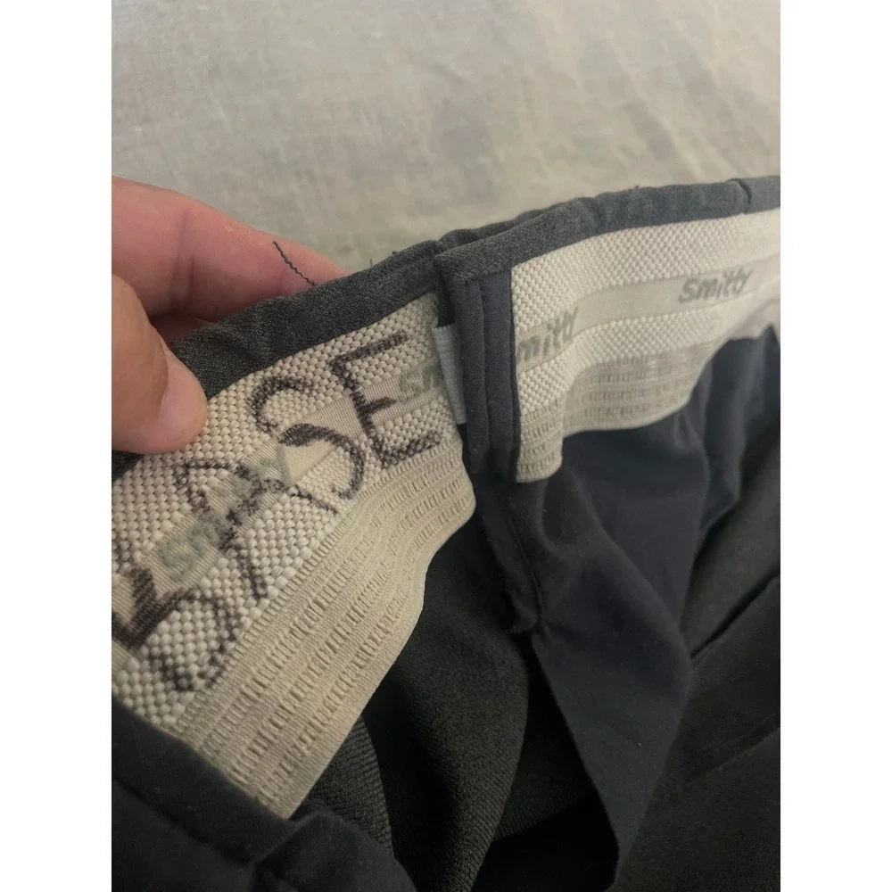Smitty Umpire Base Pants Mens 42 Charcoal Grey ComfortTech 100 Pleated Baseball