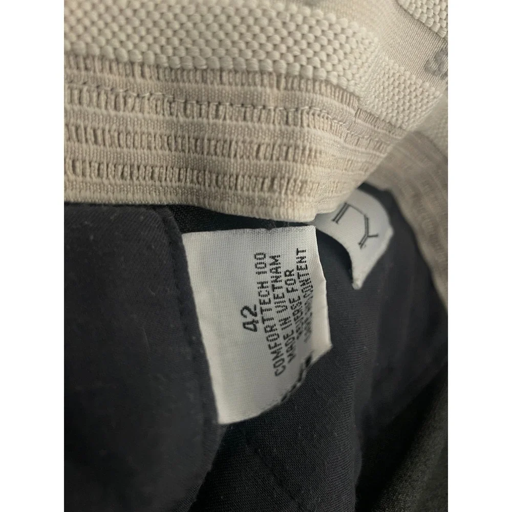 Smitty Umpire Base Pants Mens 42 Charcoal Grey ComfortTech 100 Pleated Baseball