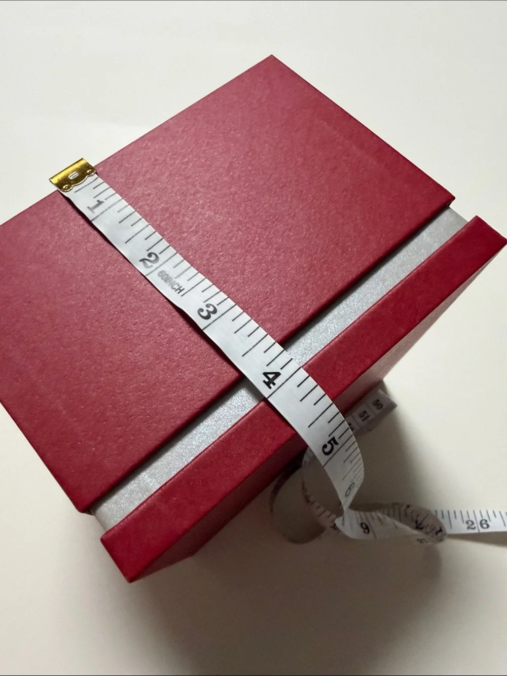 Salvatore Ferragamo Wine Red Gift Box with Silver Logo/ warranty authentic book
