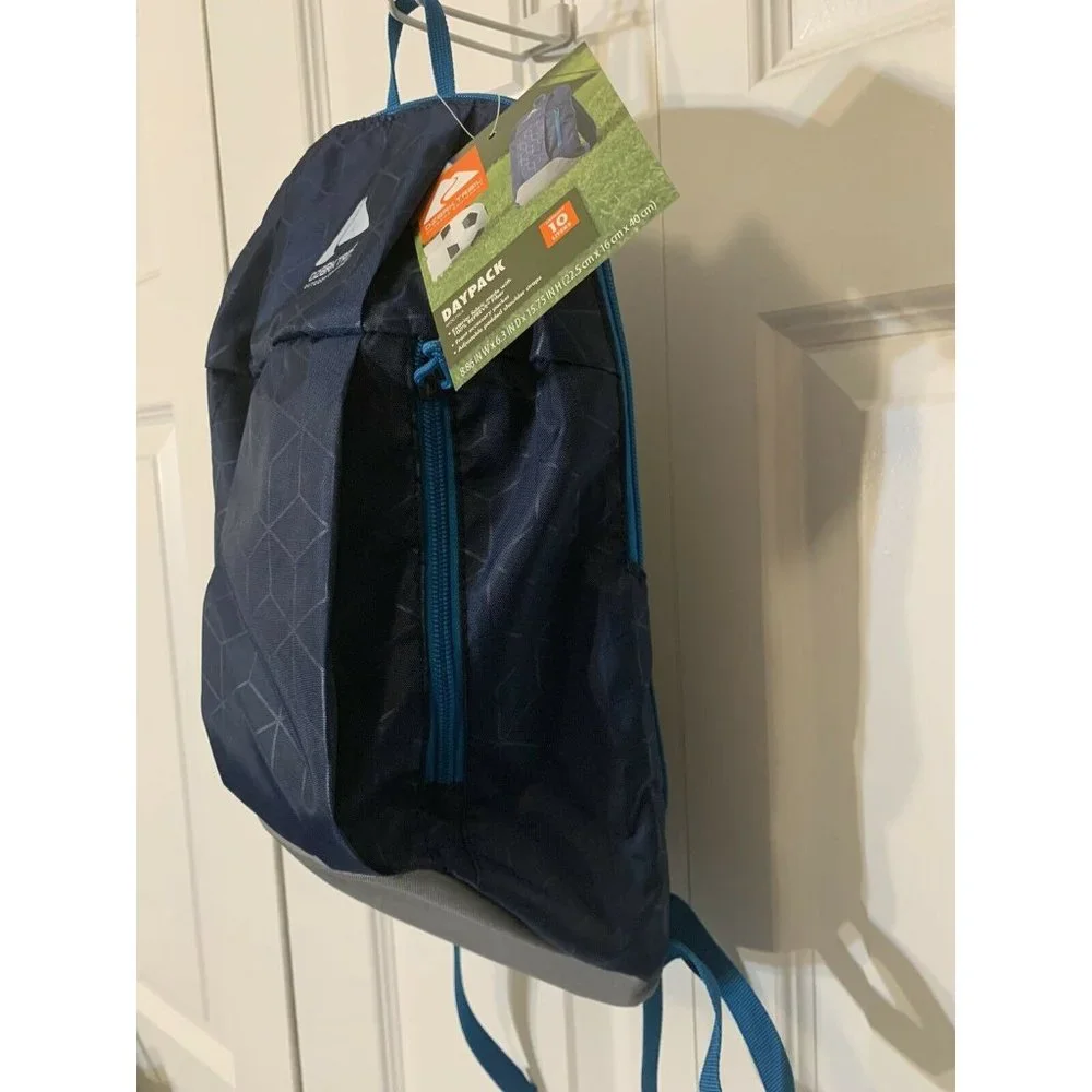 New Ozark Trail Hiking Lightweight Day Pack 10L Backpack‎ Blue NWT