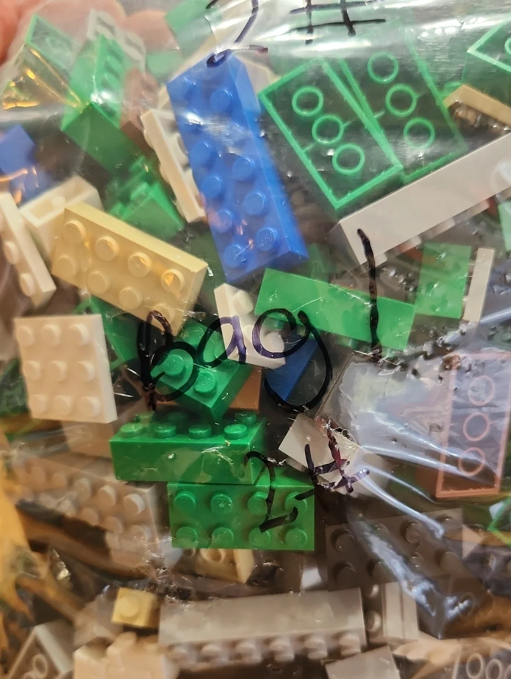 Lego blocks approx
