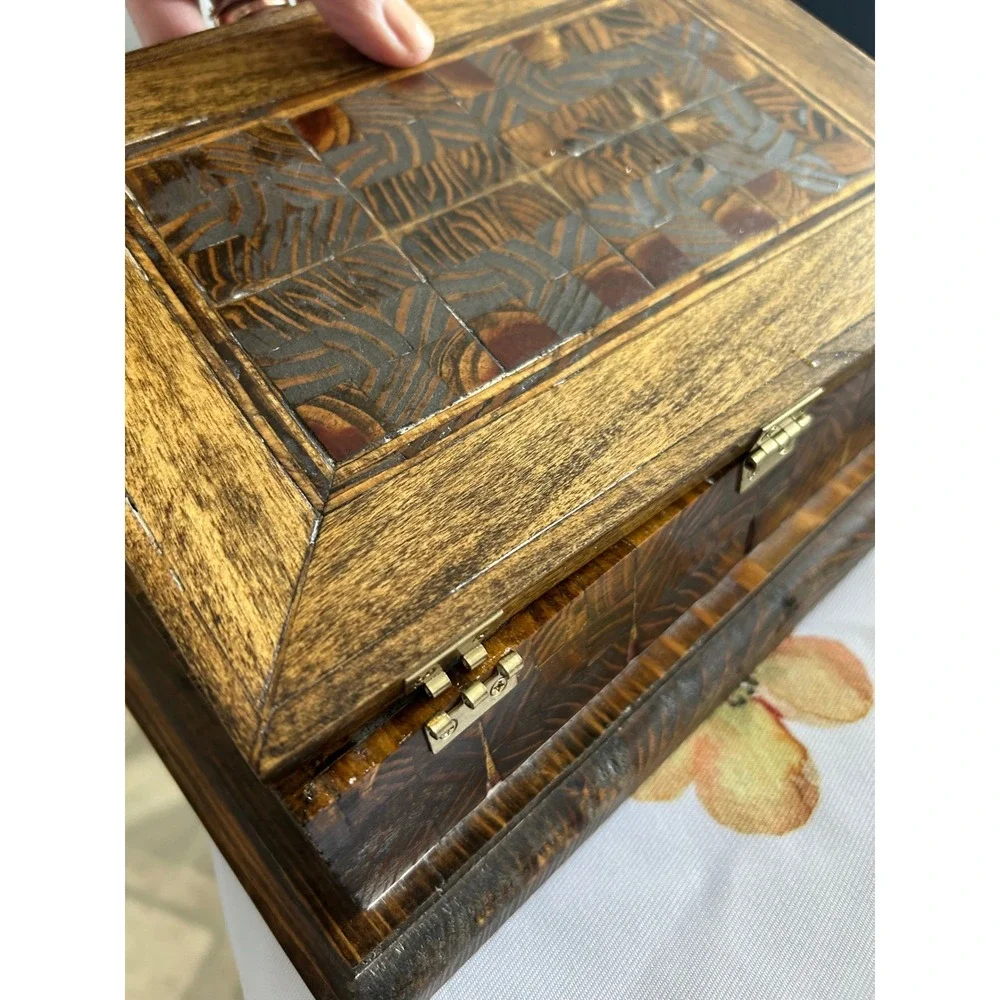 Handmade handcrafted wooden