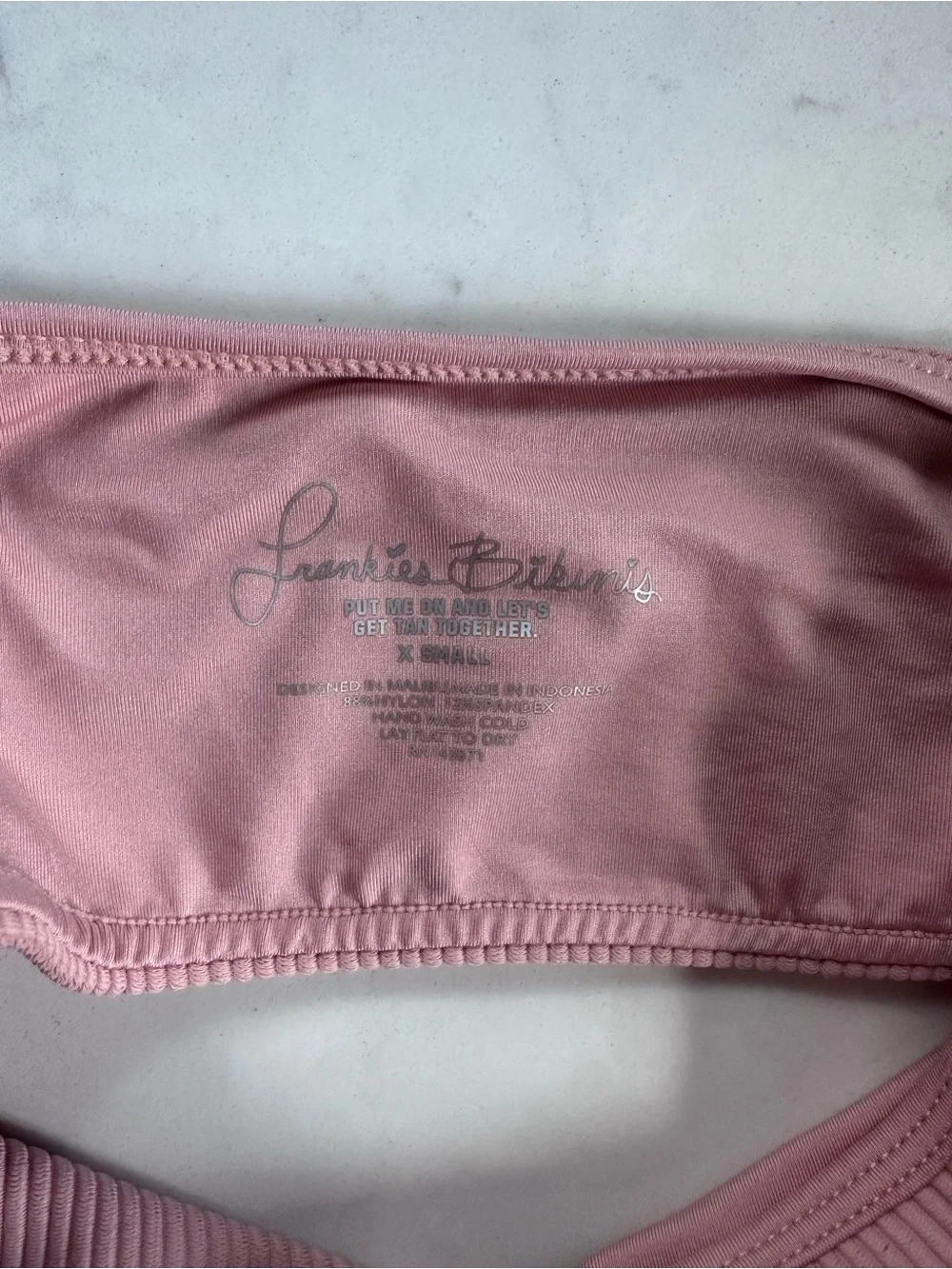 Frankies Bikinis one shoulder