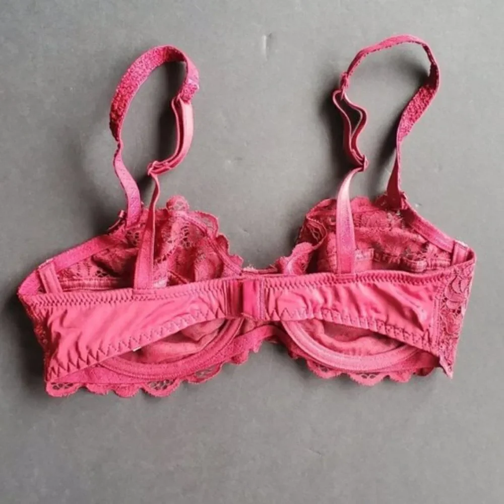 Adore me Red Lace Bra