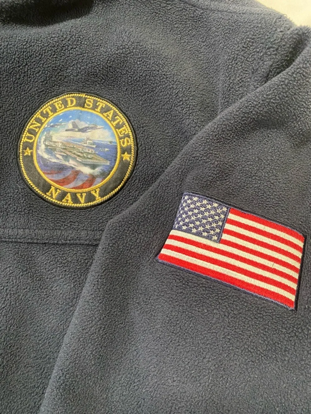 The Bradford Exchange navy fleece