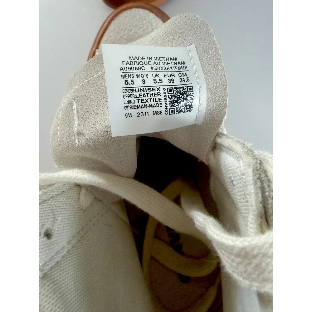 Converse Chuck Taylor All Star Lift Platform High Top Cream Gum Women 8 Men 6.5