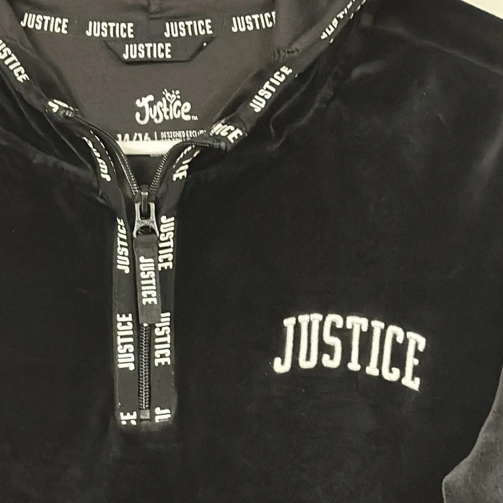 Justice velvet velour
