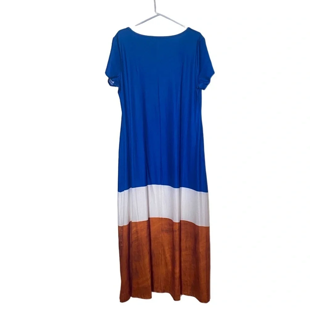 No Tag colorblock maxi