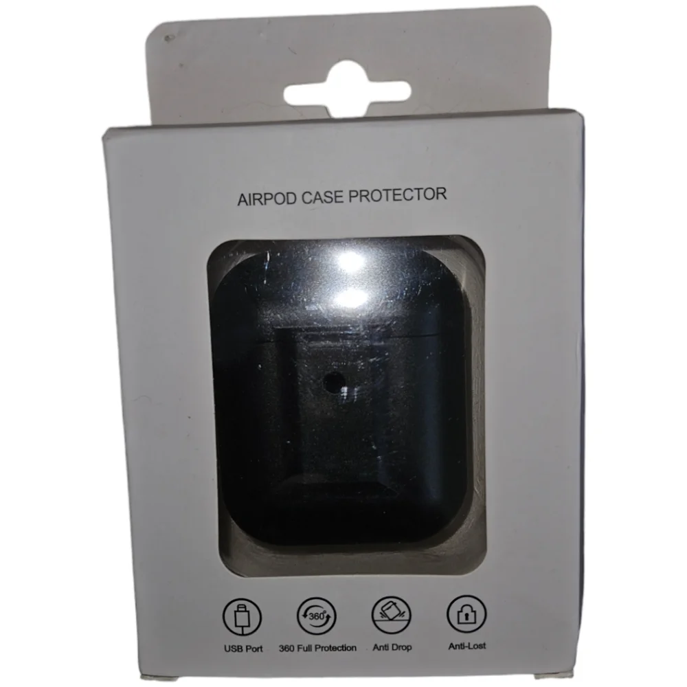 Apple Black Matte Airpod Case Protector
