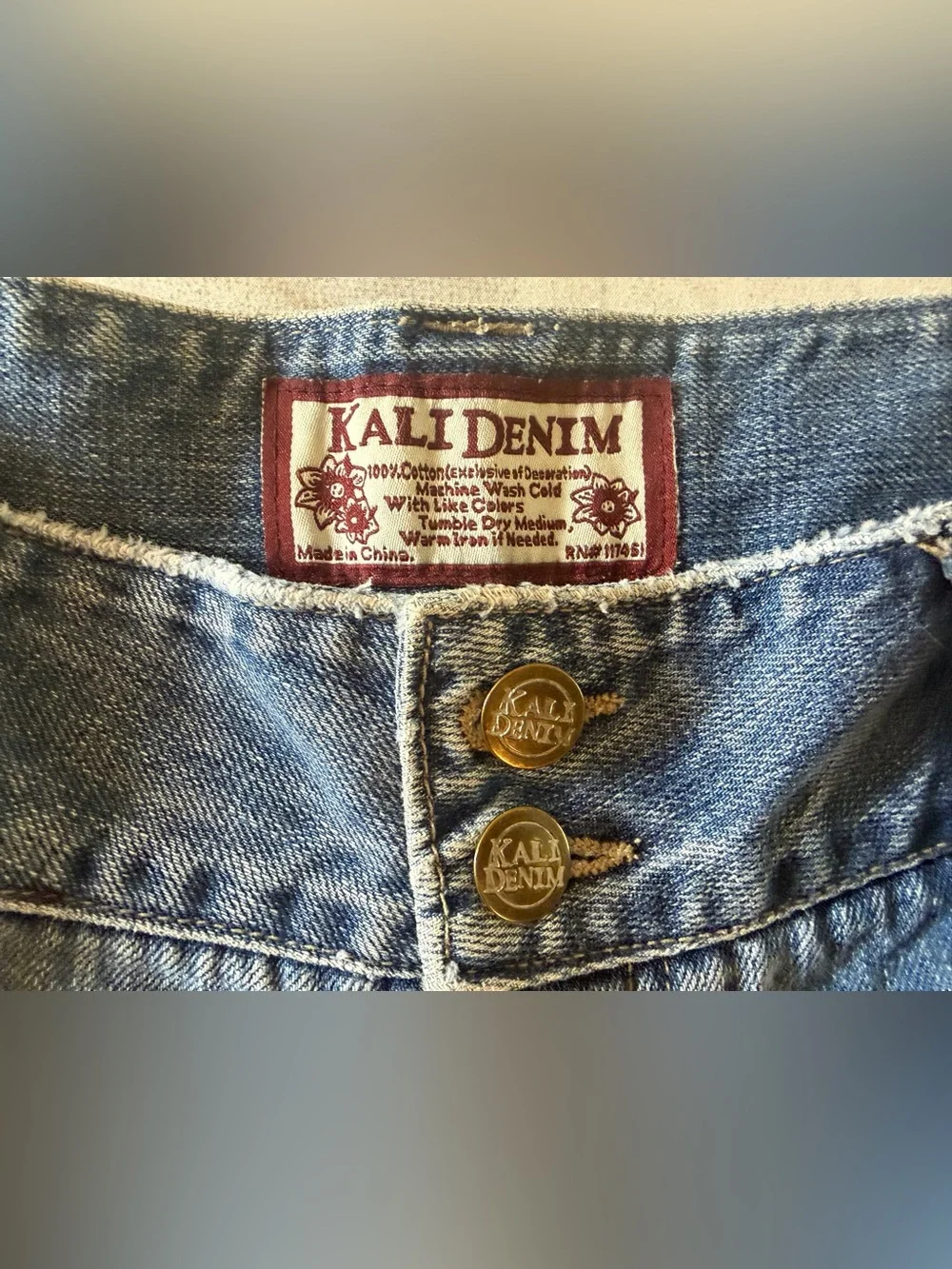 Kali Denim Shorts Duo