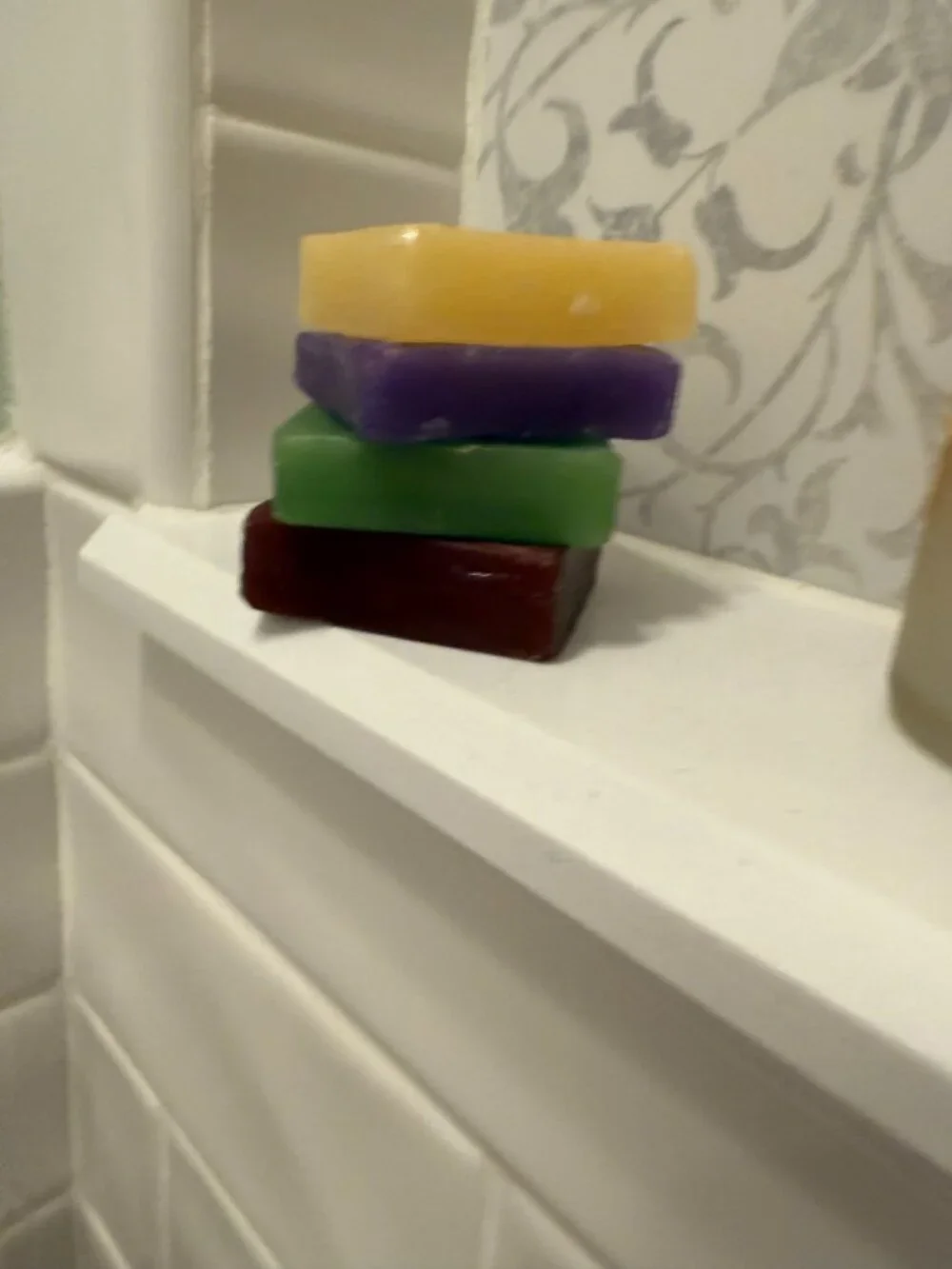 Scented Bar Soap in Organza Silk Pouch Plant-Based Nourishing Moisturizing
