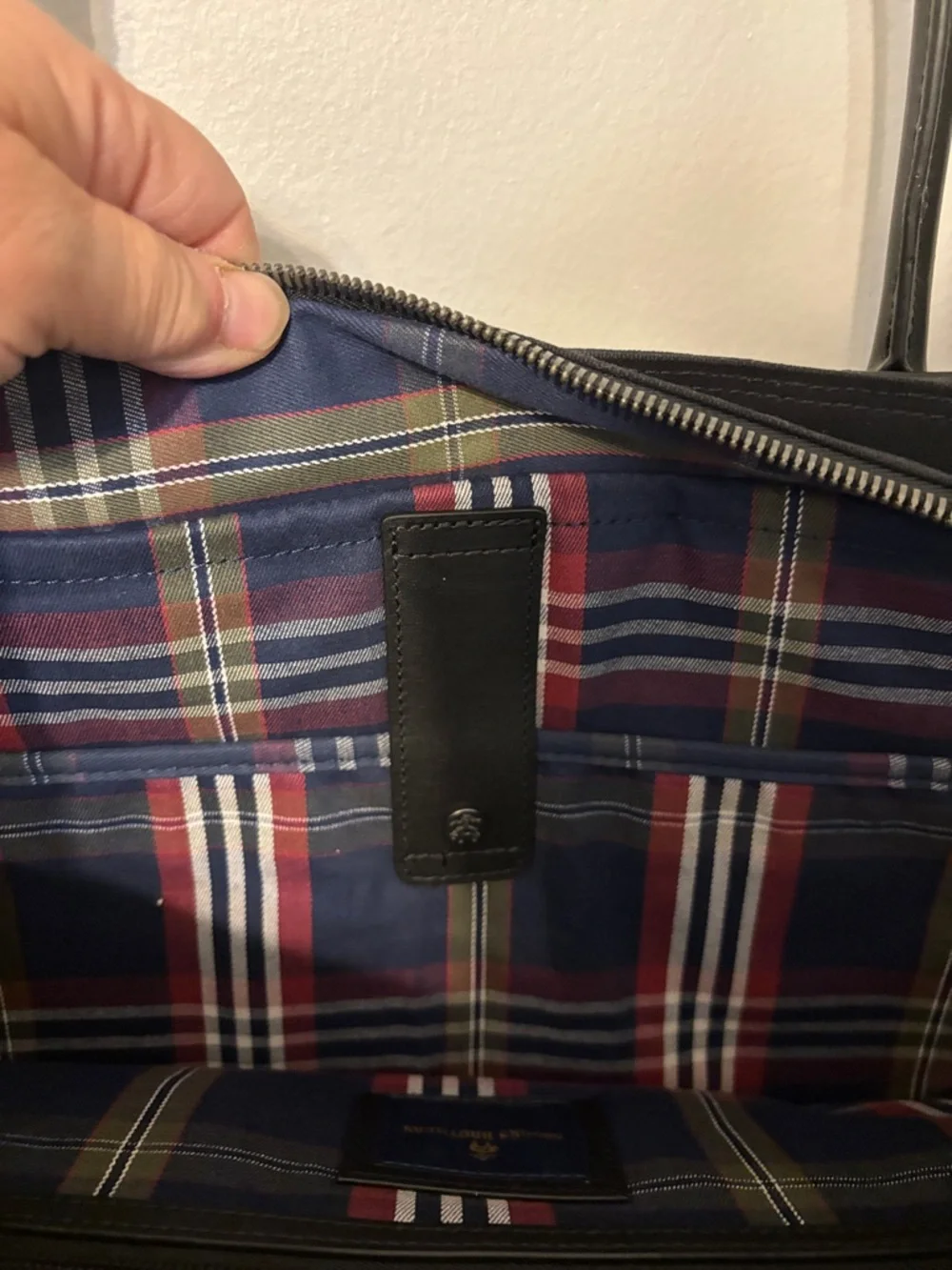Brooks Brothers spacious black