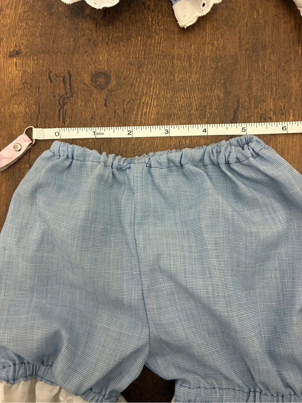 Handmade light blue