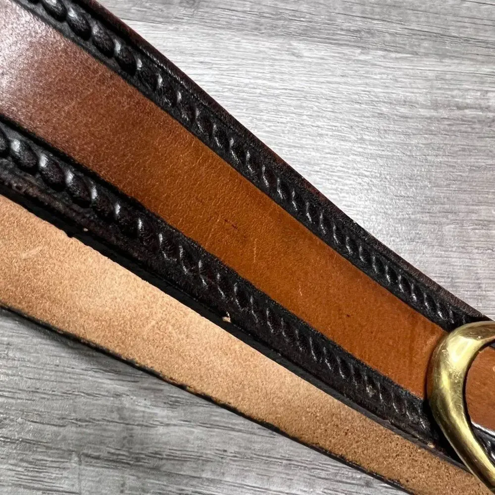 Vintage 80s leather