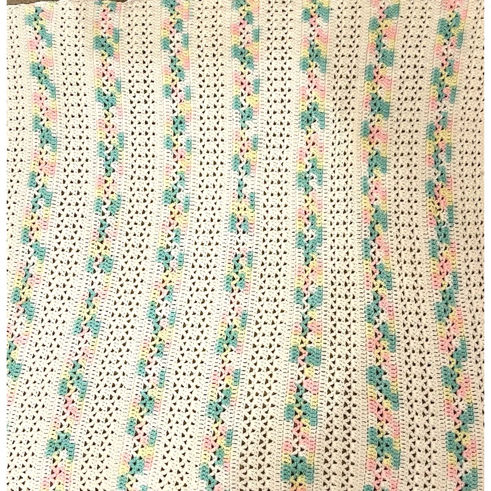 Handmade baby afghan